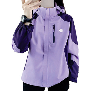 Trendy Custom Women's Waterproof Softshell Windbreaker <b>Jackets</b> Lightweight Hooded Outdoor Windbreaker OEM Hiking <b>jacket</b> for <b>men</b> - Product Image 3