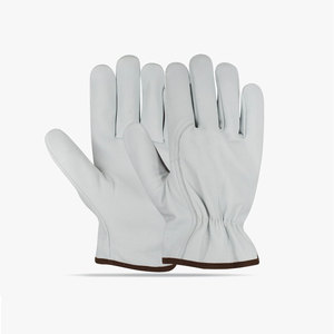 Gants de travail en cuir très demandés, prix abordable, protection, logo personnalisé, pour adultes - Product Image 4