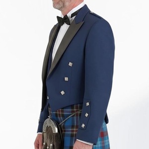 Chaqueta Prince Charlie OEM para Hombre, Traje Escocés, Ropa Formal para Boda, Fabricante y Proveedor para Pedidos al por Mayor - Product Image 3