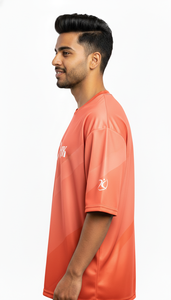 เสื้อยืดโอเวอร์ไซส์ผู้ชายสุดเทรนดี้ พิมพ์ลายแบบซับลิเมชั่น สไตล์ลำลองแนวสตรีท ทรงหลวม - Product Image 5