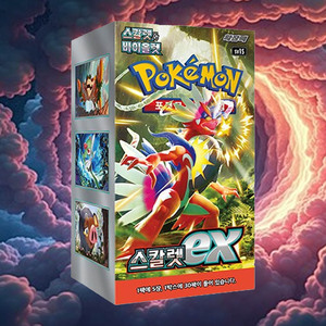 Tarjeta Pokémon Escarlata, Versión Coreana, Paquete de Expansión, Juego de Cartas Coleccionables Modernas - Product Image 1