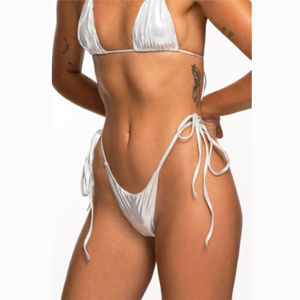Nuevo Bikini de Dos Piezas Estampado Personalizado para Mujer, con Relleno Extraíble, Tanga con Logotipo, Traje de Baño Resistente a las Arrugas, Ropa de Playa - Product Image 2