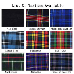 Jupe écossaise vintage en laine douce pour femme, motif tartan bleu Royal Stewart, collection 2026 - Product Image 6