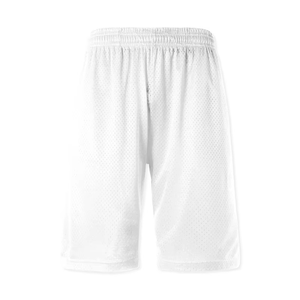 Pantalones Cortos de Baloncesto de Malla Blanca para Hombre, Cintura Elástica, Transpirables, Ropa Deportiva Informal - Product Image 1