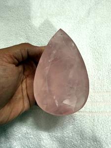 โรสควอตซ์คุณภาพสูง 100% แท้จากธรรมชาติ โรสควอตซ์คุณภาพเยี่ยม โรสควอตซ์ทรงลูกแพร์ - Product Image 3