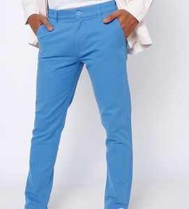 Pantalones Chinos para Hombre, Último Estilo, Ajustables, Fáciles de Usar, Color Azul, Personalizados, Modernos, de Alta Calidad, los Más Vendidos - Product Image 1