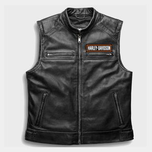 Chaleco de Cuero Harley para Hombre - Product Image 2