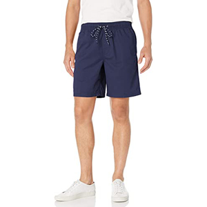 <b>Men</b>’s Quick Dry Swim Shorts Elastic Waist Drawstring Beach Shorts Lightweight Water Resistant <b>Trunks</b> - Product Image 1