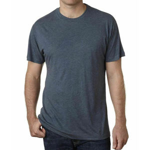 Mens Summer Shirt 50 <b>Polyester</b> 25 Cotton 25 Rayon Tri Blend <b>Tshirts</b> Blank T-Shirts - Product Image 3