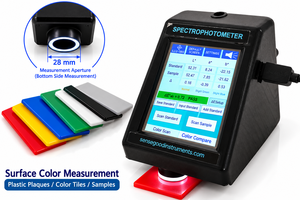 Colorimètre numérique portable SIPL273 D/8 avec indice de protection IP32 pour la mesure des couleurs des peintures et des plastiques - Product Image 3