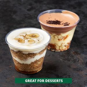 ชุดถ้วยซูเฟลพลาสติกขนาด 5.5 ออนซ์ พร้อมฝาปิด จำนวน 100 ชุด สำหรับใส่เยลลี่ช็อต ซอสปรุงรส และบรรจุภัณฑ์สำหรับทดลองชิม - Product Image 2