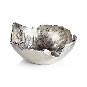 Cuenco de metal para servir al por mayor, cuenco y vajilla decorativos de aluminio dorado personalizados, bandeja de fruta decorativa de lujo para el hogar y la cocina - Product Image 4