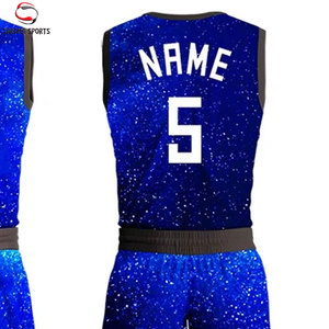 Tenue de basketball style professionnel, tissu respirant, prix abordable, impression par sublimation, conception de logo, uniforme de basketball - Product Image 6