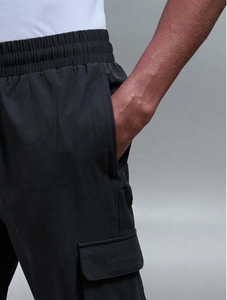<b>Men</b> Casual Cargo Pants Straight Leg <b>Trousers</b> with Pockets Breathable Lightweight Woven Pants for Daily Wear Activewear Windproof - Product Image 2
