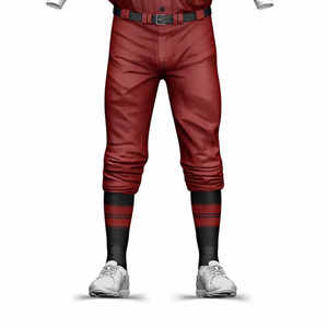 High Quality Men's Adult <b>Baseball</b> Uniform Set Half Sleeves 100% Polyester Heat Transfer Printed - Product Image 5