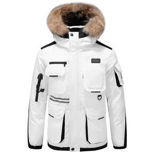 High Quality Wholesale Custom Shinny Puffer <b>Jacket</b> for Men Breathable Casual <b>Quilted</b> Winter Design Washed Zipper <b>Jacket</b> OEM - Product Image 1