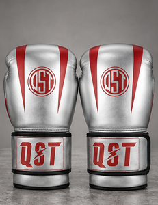 Gants de boxe en cuir PU avec logo personnalisé, gants d'entraînement et de sparring respirants, séchage rapide, ajustables, gants d'entraînement MMA haut de gamme pour adultes - Product Image 2