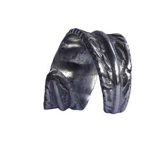 <b>Silver</b> Nickel-Plated Aluminium <b>Napkin</b> Rings Home Decorative Metal Serveware Weddings Tablescape Cloth Paper Enhancement - Product Image 1