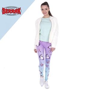 Brand New Fashion Women <b>Leggings</b> <b>Unicorn</b> and Sweets Printing Leggins Fitness <b>Legging</b> Sexy High Waist Woman Pants - Product Image 5