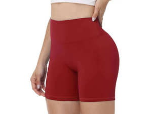 Newest Design Fashionable Women <b>Yoga</b> <b>Shorts</b> Breathable Quick Dry Elastic Waist Women <b>Yoga</b> <b>Shorts</b> - Product Image 4