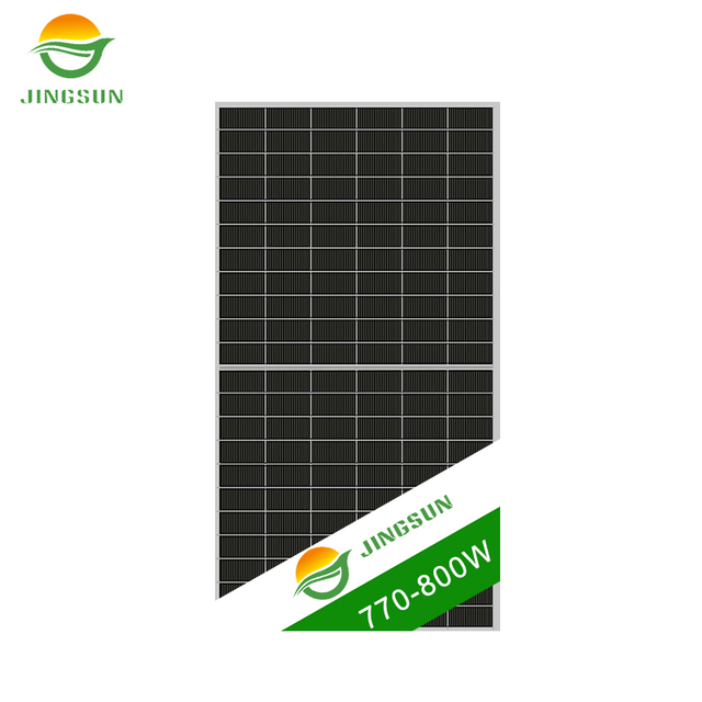 Jingsun Low Factory Price N-type 210mm Half Cut 735W 740W Solar Panels for Home Energy Storage