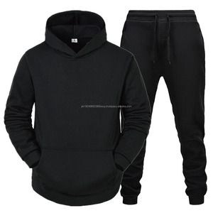 Ensemble de survêtement 2024 2 pièces Vêtements de sport Sweat à capuche pour homme + pantalon Sweat à capuche à enfiler Ensemble de survêtement Ropa Hombre Casual - Product Image 2