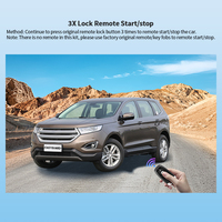 Arrancador Remoto con Llave de Fábrica EASYGUARD Plug and Play para Ford Focus, Taurus, Mondeo, F-150, Everest, Edge 13-22 con Transmisión Automática