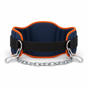 Cinturón de Cuero Genuino para Levantamiento de Pesas con Cadena Larga y Resistente, Venta al Por Mayor - Product Image 1
