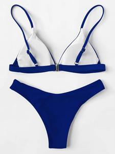 Conjuntos de bikinis para playa de calidad excepcional, personalizables en color, logotipo, diseño y empaque. - Product Image 3