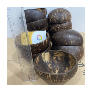 Ensemble de bols en noix de coco fabriqués à la main Ustensiles de cuisine en coquille naturelle écologique pour salades smoothies et mode de vie durable par 99 Gold Data - Product Image 5