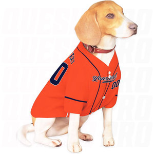 Custom Pet Baseball Jersey Blue White Dog Shirt with Name Team Number Personalized Cat Dog Outfit Stylish Sports Pet Costume - Product Image 2