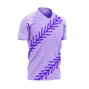 Maillots de football imprimés en gros 100 % polyester à manches courtes, séchage rapide, respirants, pour hommes et enfants - Product Image 4