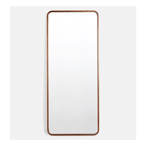 Miroir mural doré à cadre en fer, silhouette d'arche moderne, élégant, décoratif pour mariage, taille personnalisable, miroir d'appoint intérieur - Product Image 1