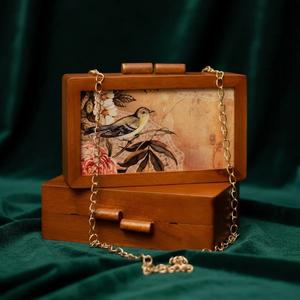 Luxury Evening Party clutch purse bag <b>Handbag</b> for Ladies Resin <b>Box</b> Clutch Crystal Fashion Accessories - Product Image 6