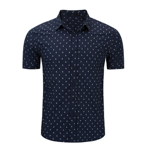Camisetas de Hombre de Poliéster Tejido de Secado Rápido y Resistentes al Encogimiento, Transpirables, con Estampado Digital, Elegantes, de Manga Corta y Alta Calidad - Product Image 1