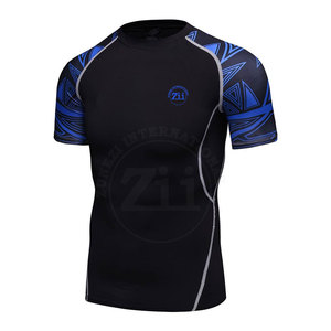 Ropa Deportiva Transpirable Ligera para Hombre, Camisetas de Compresión de Manga Corta, Tallas Grandes - Product Image 2