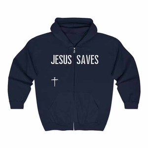 Sweat à capuche Jesus Loves Me pour hommes, femmes et jeunes, col rond, broderie en chenille, thème universitaire chrétien - Product Image 3