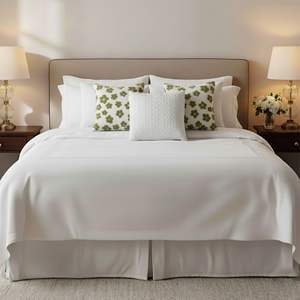 Elegantes Fundas Decorativas Florales, Juego de 5 Piezas, 2x Garden Bloom y 3x Cable Knit Pure, Juego de Fundas de Almohada - Product Image 4