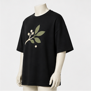 T-shirt graphique surdimensionné personnalisé pour homme, imprimé sérigraphié, en coton, manches courtes, design 02 TSA-SPT-0002 - Product Image 4