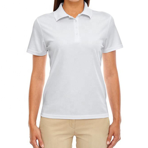 เสื้อโปโลผู้หญิงผลิตจากโรงงาน ราคาขายส่ง รับทำโลโก้ตามสั่ง พร้อมสี ขนาด และโลโก้ที่กำหนดเอง ดีไซน์สวยที่สุด - Product Image 4