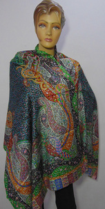Foulard carré d'été en coton pour femme, motif à carreaux imprimé numérique multicolore, vente en gros 2026, offre spéciale - Product Image 5