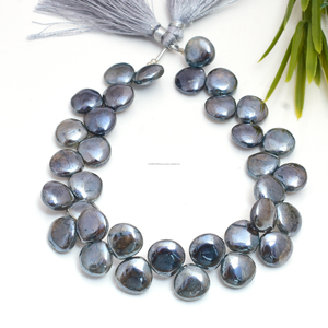 Meilleure qualité rutile naturel lisse forme de coeur 8 pouces pierres précieuses perles brin utilisation pour la fabrication d'articles de bijoux créatifs - Product Image 2