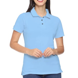 Polo pour femme coupe moderne, design minimaliste, tissu respirant, vente en gros, fabricant de marques privées - Product Image 5