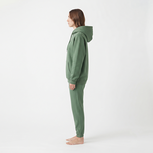 Conjunto de Sudadera con Capucha y Pantalones Deportivos de Invierno y Otoño para Mujer, de Alta Calidad, Personalizado, con Logotipo Personalizado en el Frente, Estilo Informal - Product Image 3