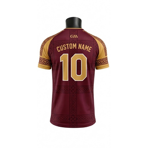 Camiseta de Fútbol Gaélico Gaa, Diseño Personalizado, OEM, ODM, Uniforme de Equipo de Alta Calidad, Directo de Fábrica - Product Image 2