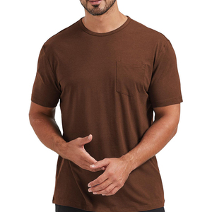 T-shirt de sport pour homme à prix de gros, séchage rapide, coupe ajustée, haut de course léger, vêtement athlétique personnalisé, tee-shirt de sport sans couture - Product Image 5