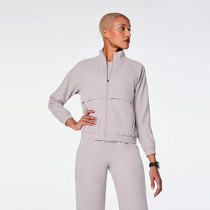 Uniformes Médicos de Verano e Invierno, Chaqueta Clásica de Manga Larga Personalizada, Uniforme de Enfermera, Chaquetas Médicas, Uniforme de Laboratorio para Mujer - Product Image 3