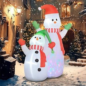 Christmas Snowman Inflatable Outdoor Holiday Yard Decorations Festive Christmas Decor for Your Home or Garden - Product Image 1