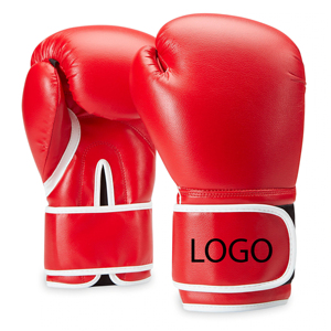 Guantes de Boxeo Profesionales de Cuero con Cierre de Gancho y Bucle, Logotipo Personalizado, Color Personalizado, Protección UV, Antideslizantes, Impermeables, para Adultos - Product Image 2