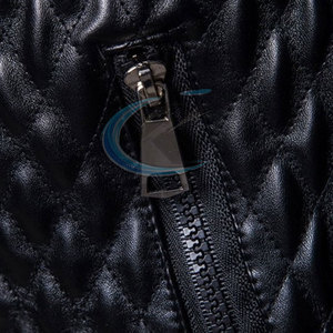 New Arrival Your Own Design Men's <b>Winter</b> <b>Leather</b> <b>Jacket</b> Windproof Eco-Friendly Comfortable Custom Logo Front - Product Image 5